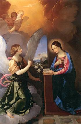 Anděl Gabriel byl poslán od Boha ...